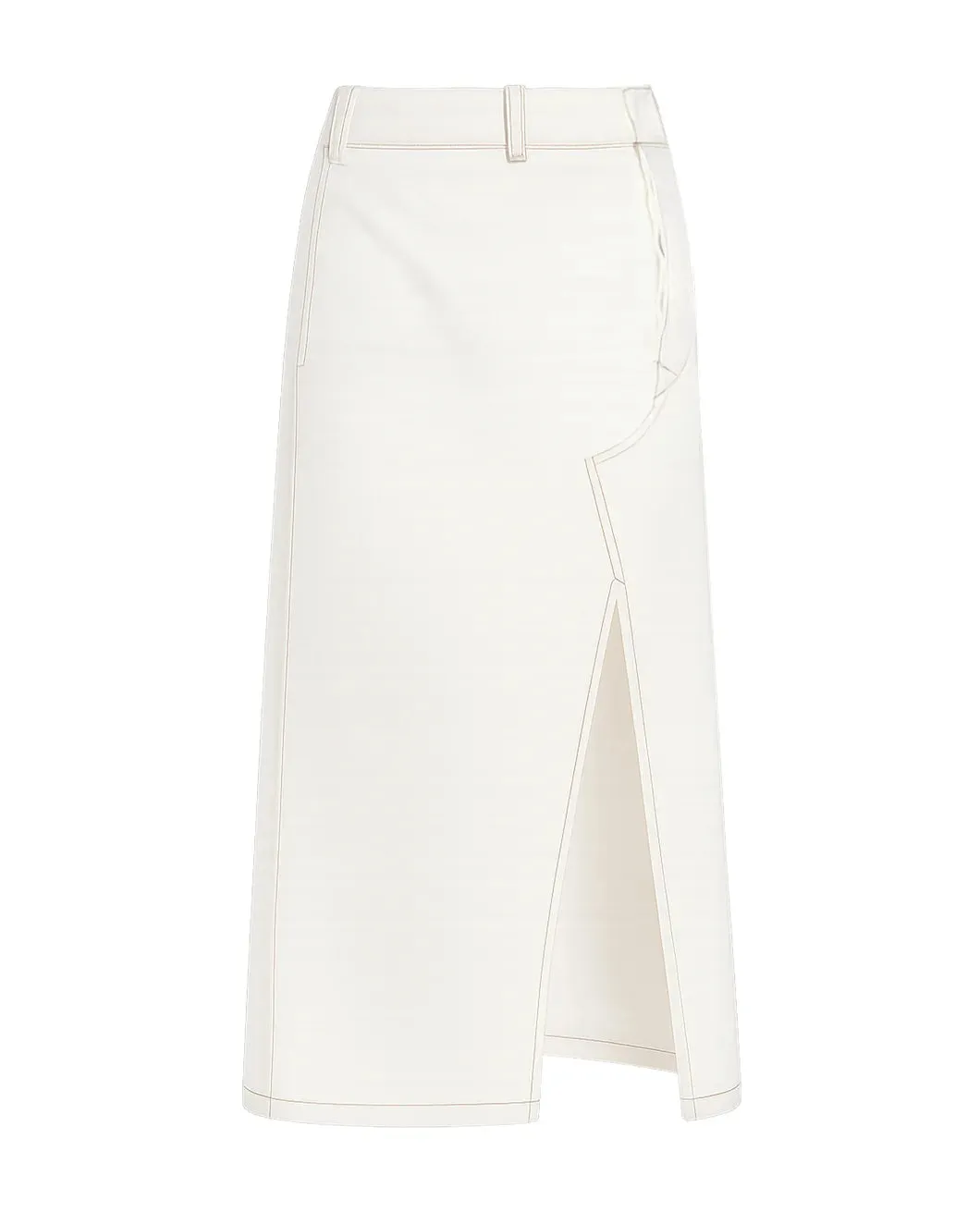 Asymmetric Utility Skirt sold by SHOWROOM
