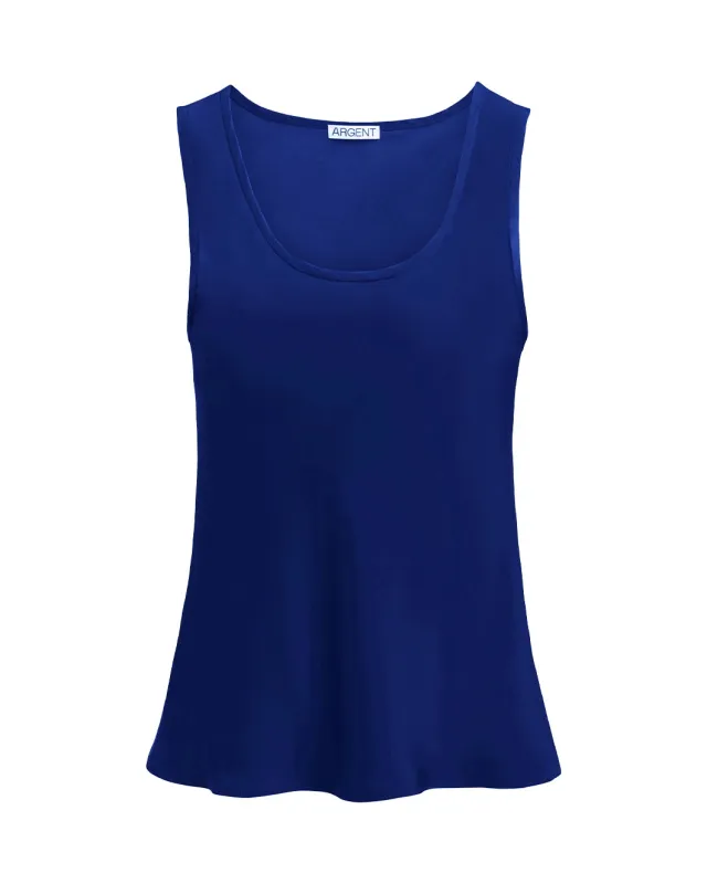 Tank in Silk Charmeuse made by Argent