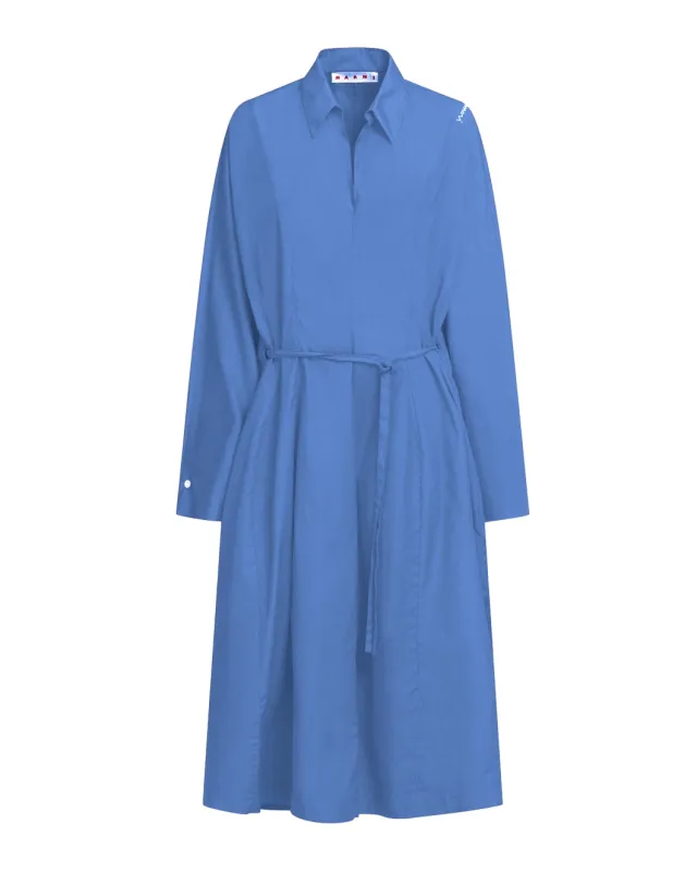 Organic Cotton Shirt Dress with Marni Symbol sold by SHOWROOM
