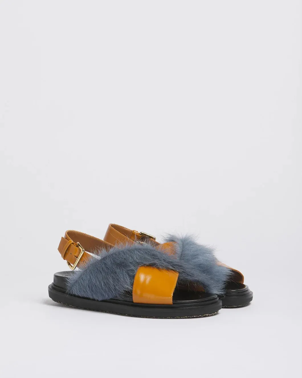 Tan and Blue Long-Hair and Leather Fussbett sold by SHOWROOM product image thumbnail 2