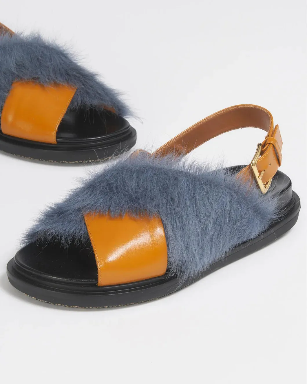 Tan and Blue Long-Hair and Leather Fussbett sold by SHOWROOM product image thumbnail 4