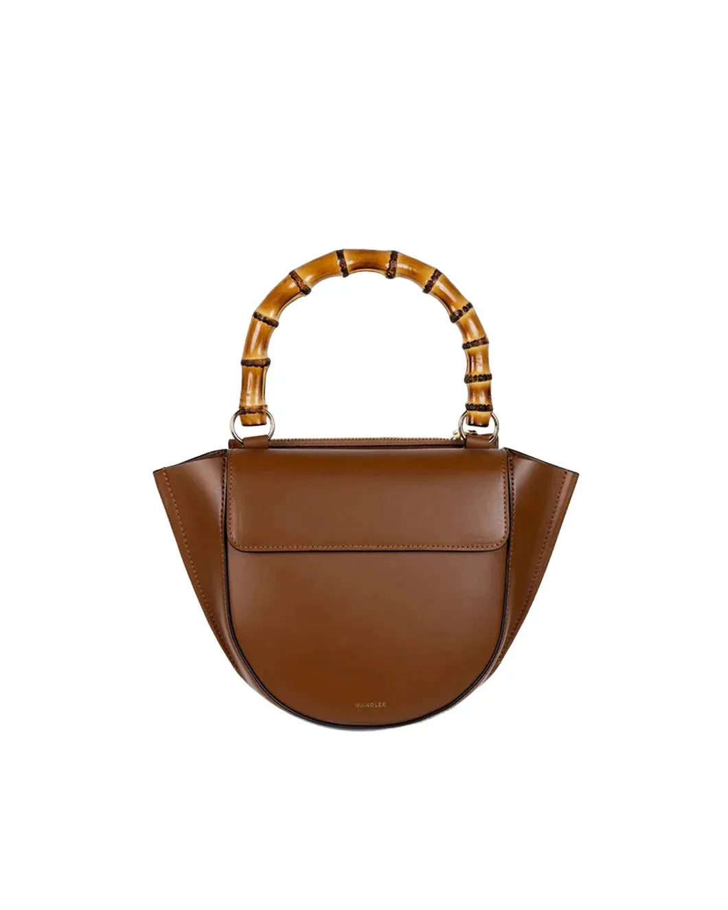 Hortensia Bag Mini Saddle/Bamboo sold by SHOWROOM