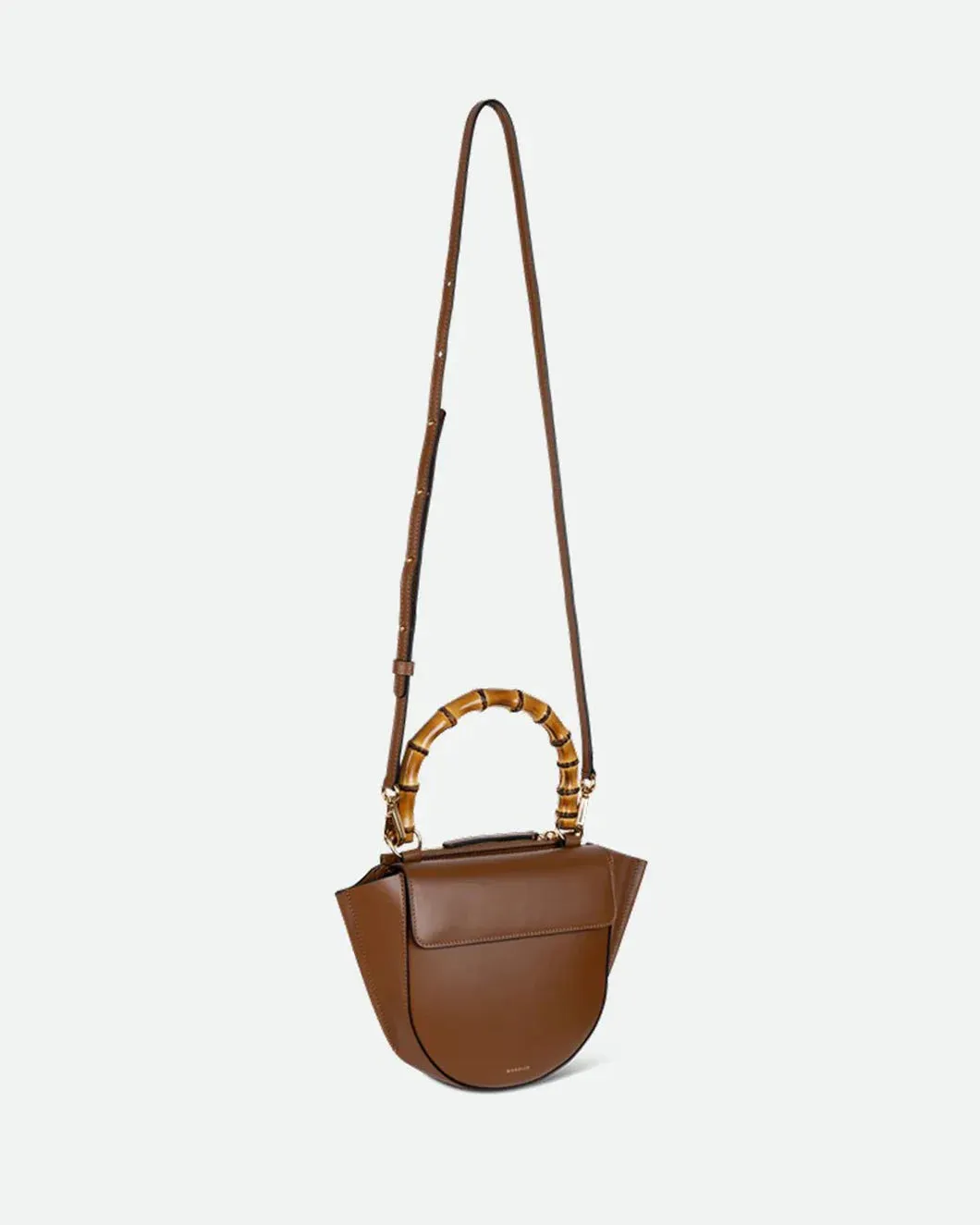 Hortensia Bag Mini Saddle/Bamboo sold by SHOWROOM product image thumbnail 5