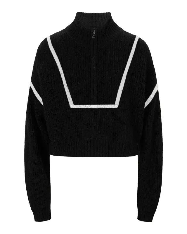 Cropped Hampton Sweater sold by SHOWROOM