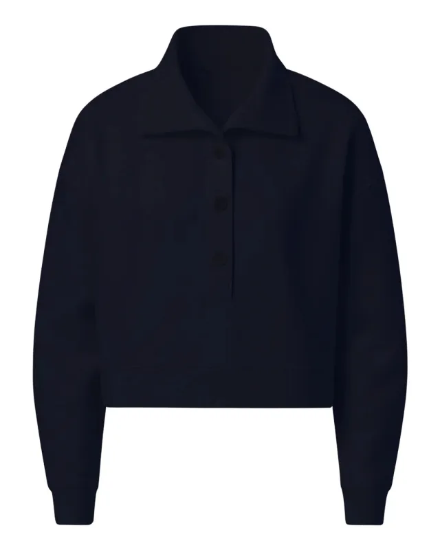 Mirelle Funnel Neck in Navy sold by SHOWROOM