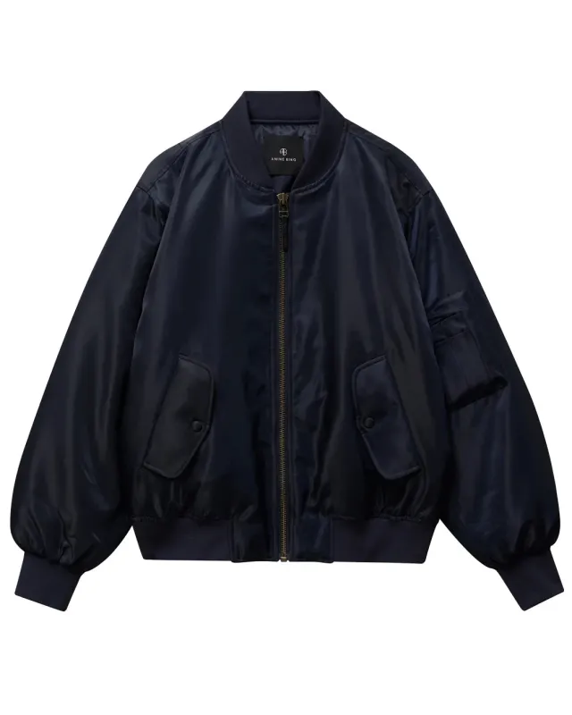 Leon Bomber Midnight Blue sold by SHOWROOM