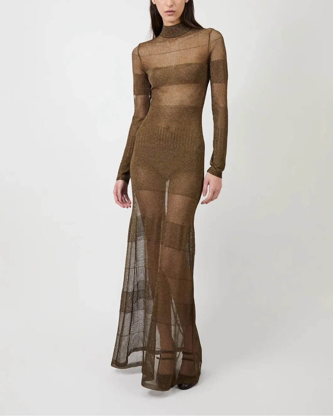 The Josephine Gown in Ultra Fine Pointelle Knit sold by SHOWROOM product image thumbnail 5