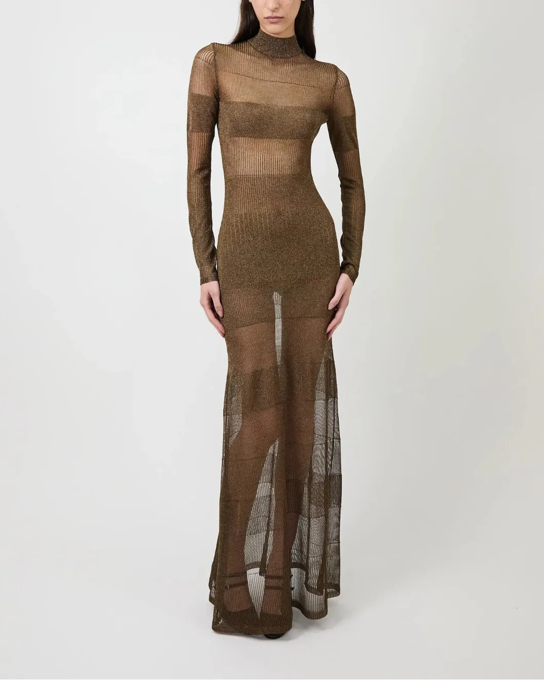 The Josephine Gown in Ultra Fine Pointelle Knit sold by SHOWROOM product image thumbnail 2