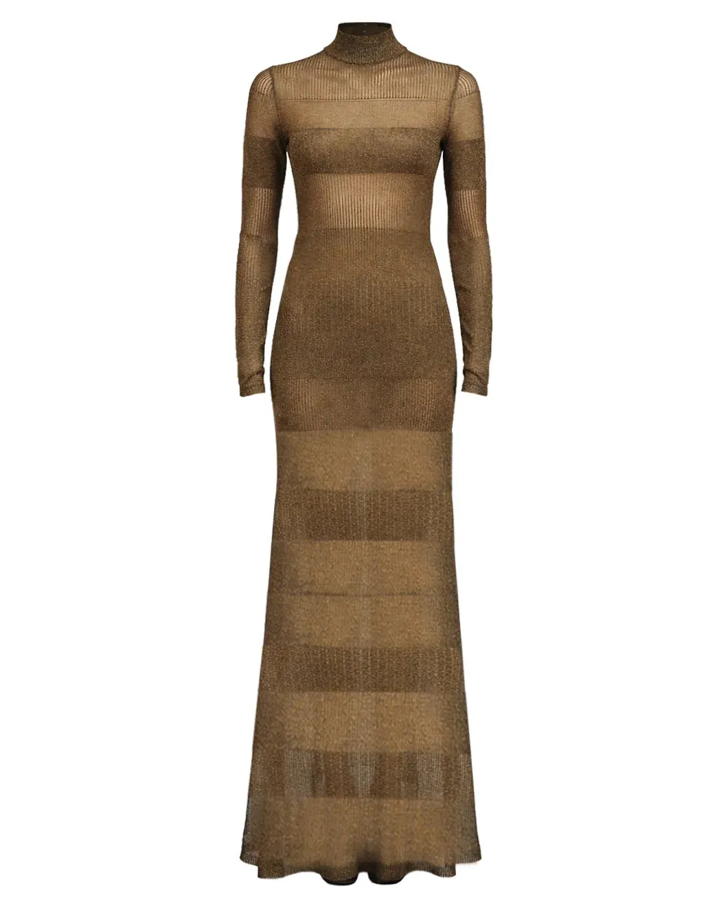 The Josephine Gown in Ultra Fine Pointelle Knit sold by SHOWROOM