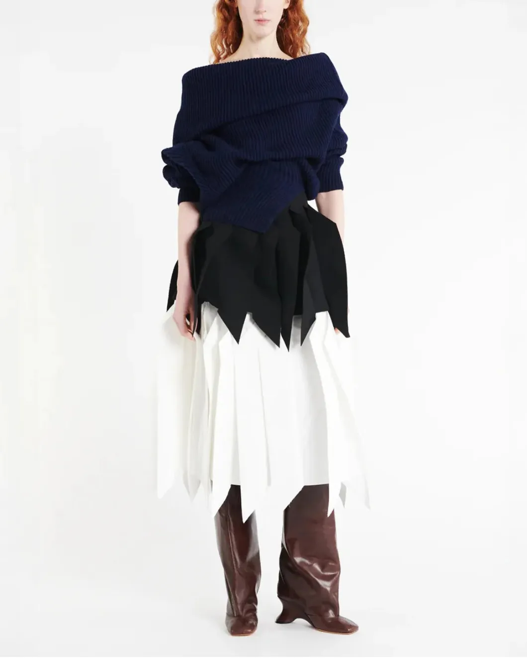 A-Line Skirt with Panel sold by SHOWROOM product image thumbnail 5