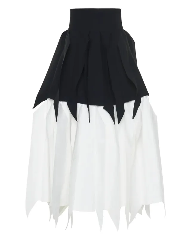 A-Line Skirt with Panel made by A.W.A.K.E. MODE