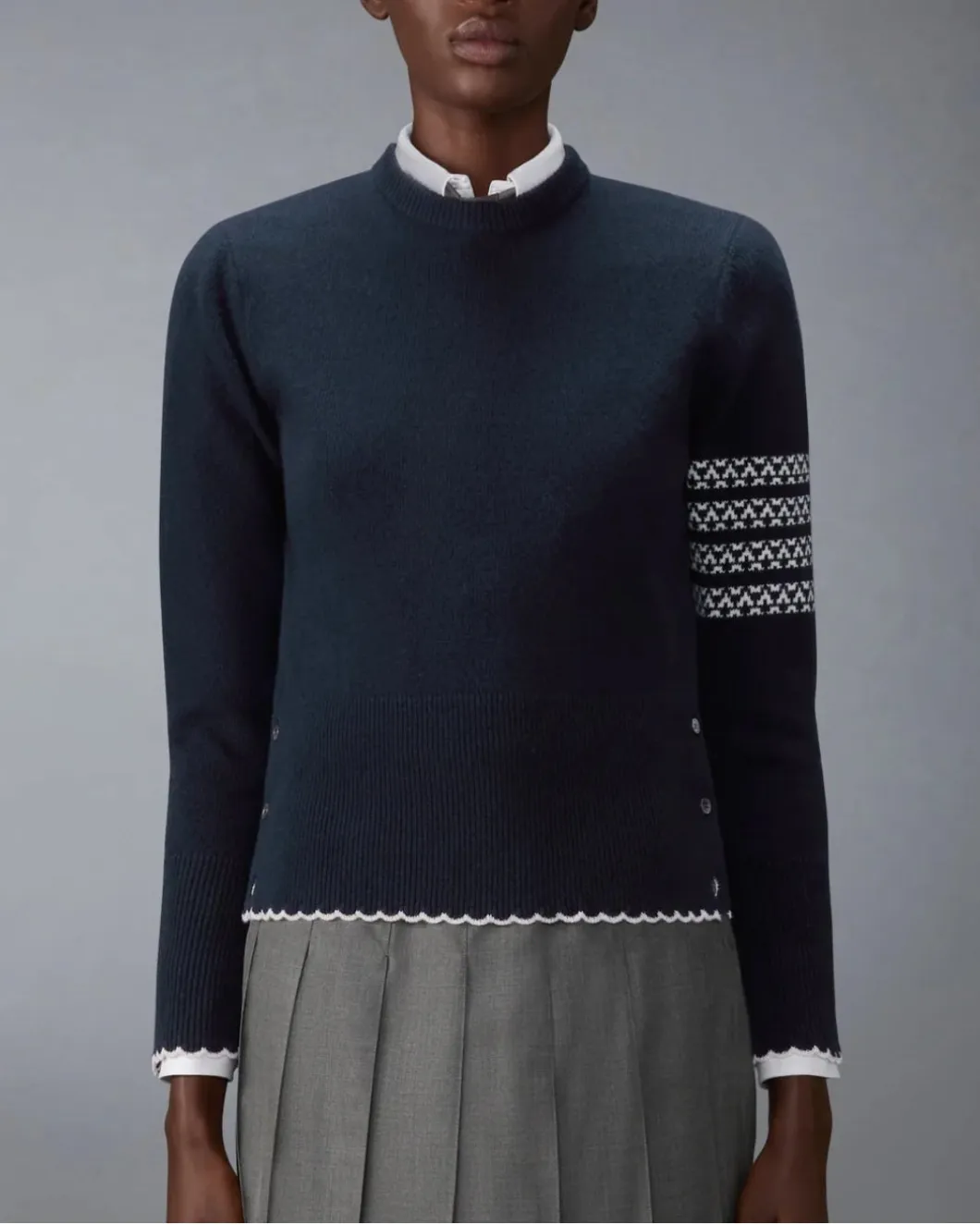 Merino Wool Holiday Hector Pullover sold by SHOWROOM product image thumbnail 2