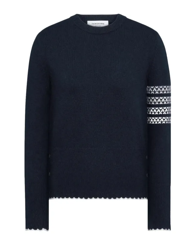 Merino Wool Holiday Hector Pullover sold by SHOWROOM
