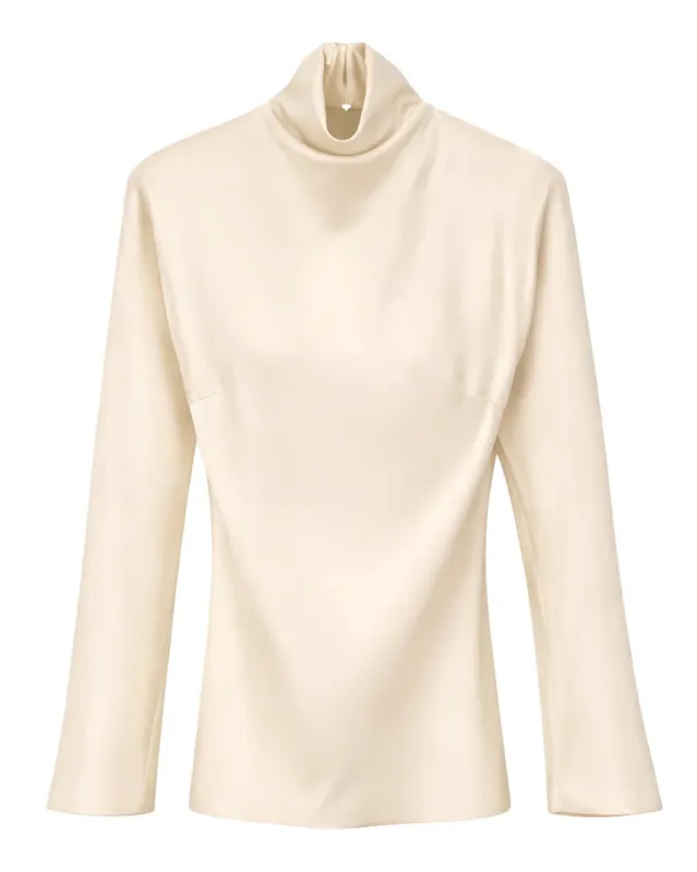 Satin Waisted Top made by Rohe