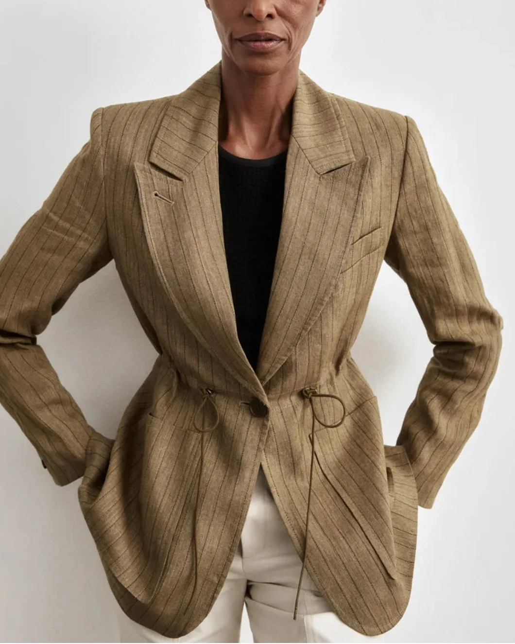 Drawcord Blazer sold by SHOWROOM product image thumbnail 4