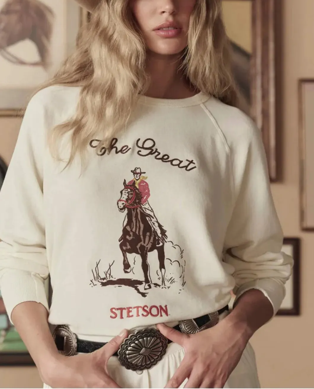 The College Sweatshirt Stetson Graphic sold by SHOWROOM product image thumbnail 4