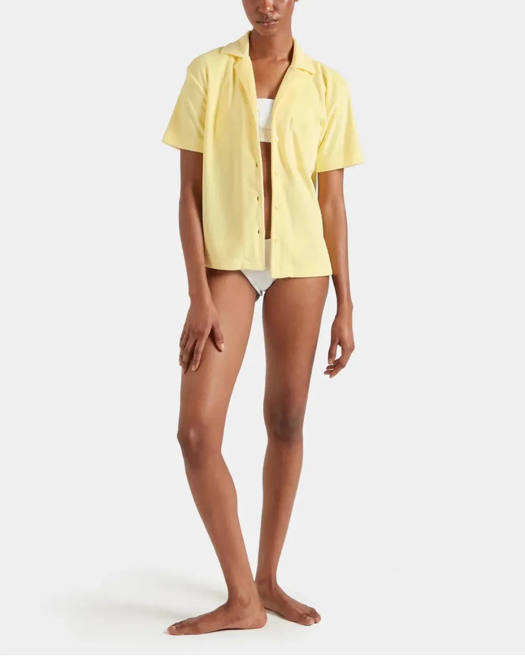 Terry Towelling Cuban Shirt sold by SHOWROOM product image thumbnail 4