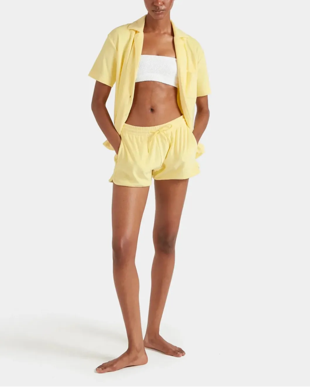 Terry Towelling Cuban Shirt sold by SHOWROOM product image thumbnail 5