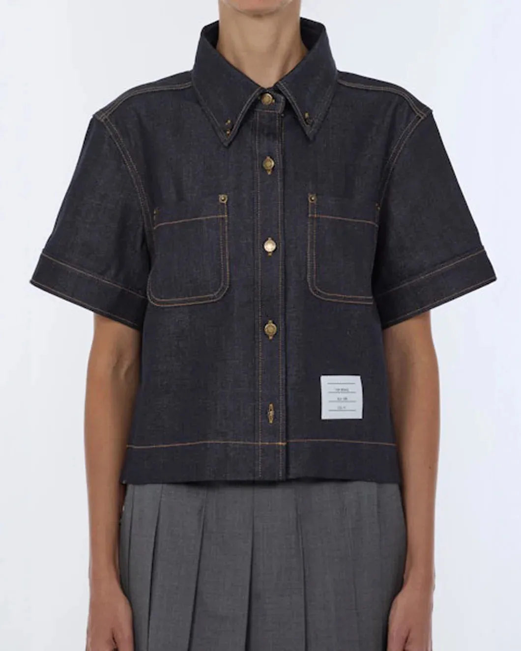 Japanese Selvedge Denim Button Down sold by SHOWROOM product image thumbnail 2