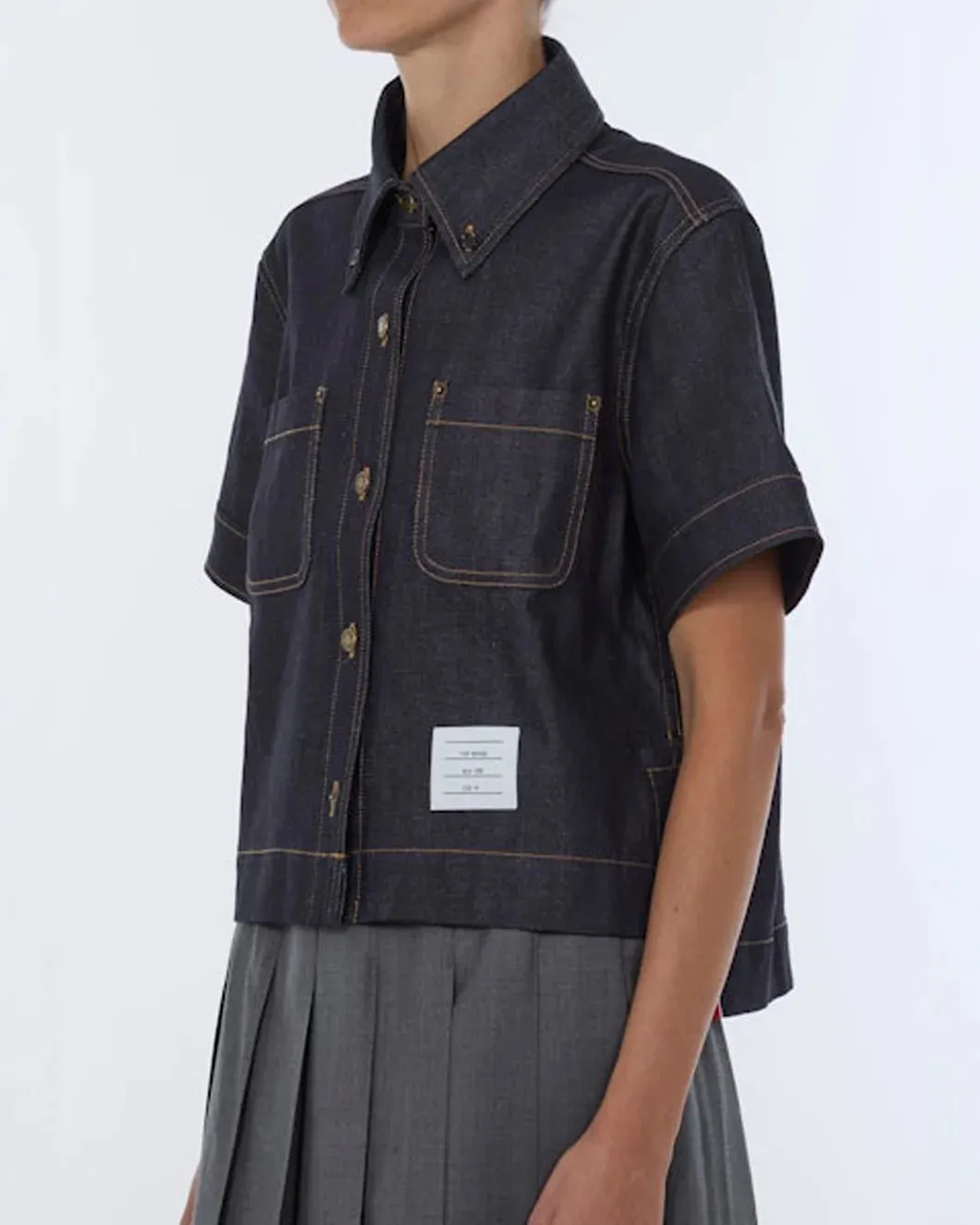 Japanese Selvedge Denim Button Down sold by SHOWROOM product image thumbnail 3