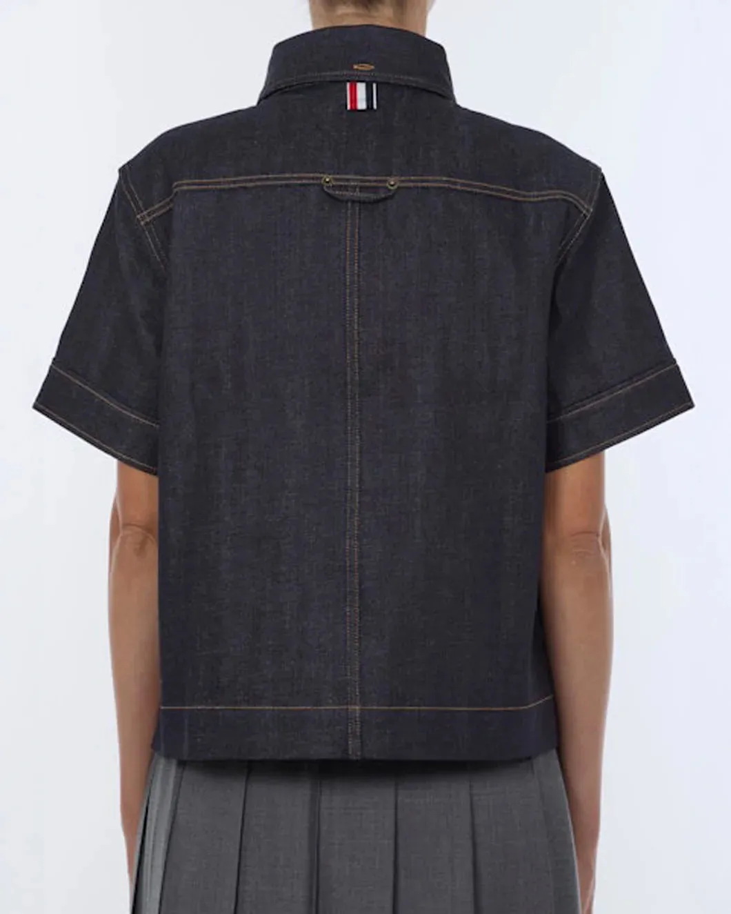 Japanese Selvedge Denim Button Down sold by SHOWROOM product image thumbnail 4