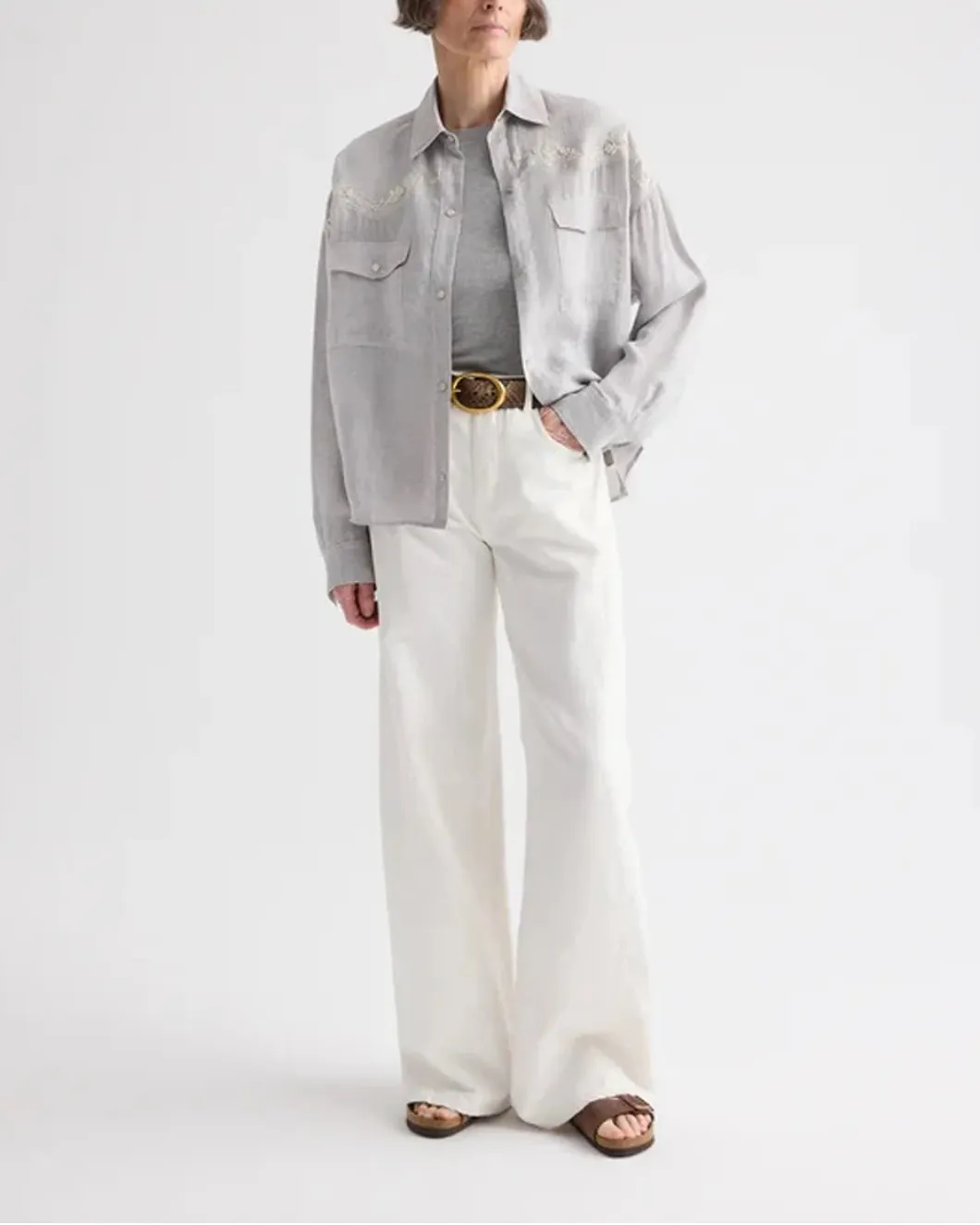 Carter Shirt with French Knots sold by SHOWROOM product image thumbnail 2