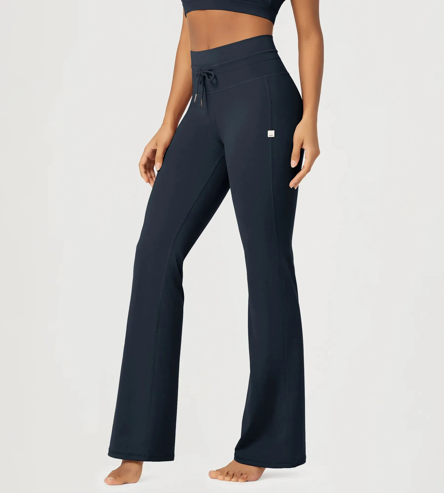 32" Drawstring Tie Daily Flared Pants sold by Ododos