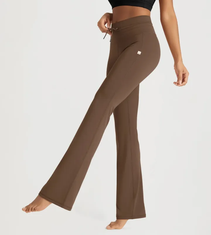 30" Drawstring Tie Daily Flared Pants sold by Ododos