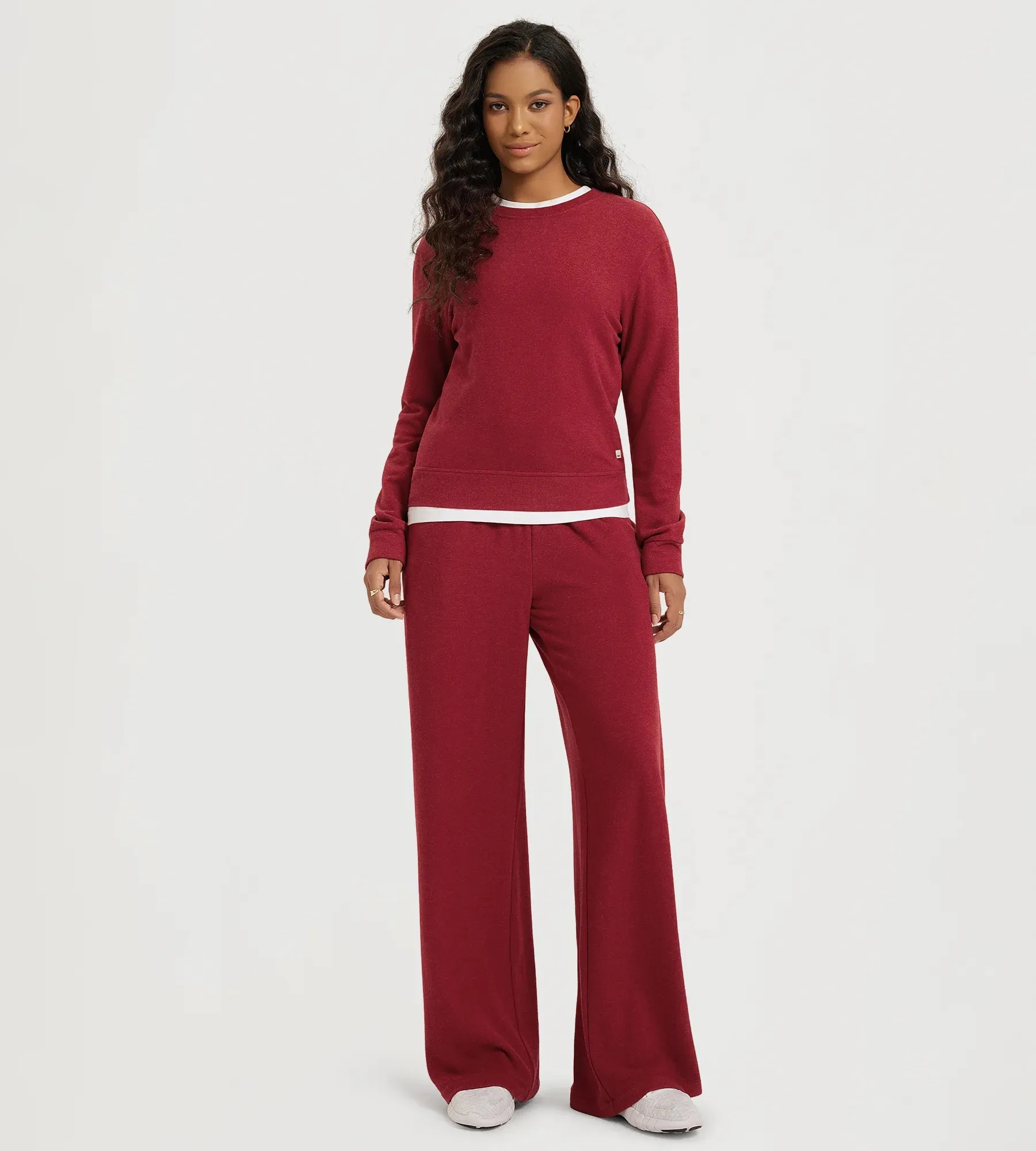 Stretch Fleece Long Sleeve Sweatshirts sold by Ododos product image thumbnail 4