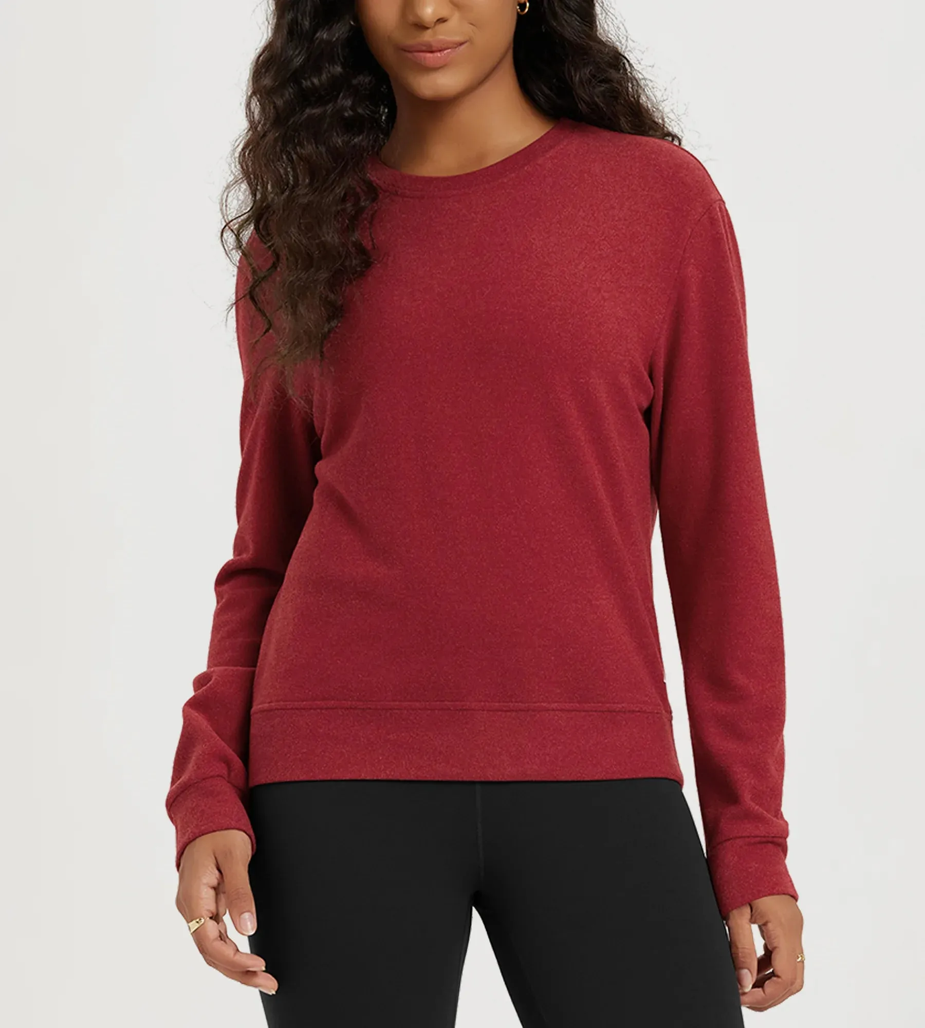Stretch Fleece Long Sleeve Sweatshirts sold by Ododos