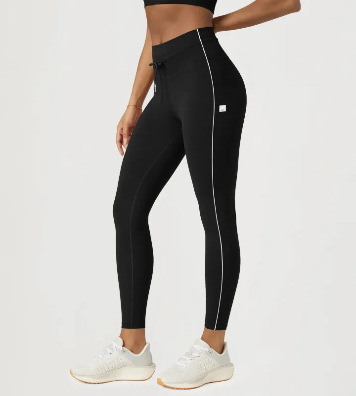 25" ODLIFT Drawstring Tie Leggings sold by Ododos