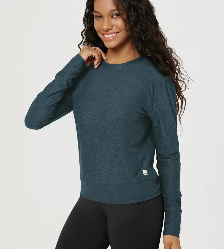 Stratum Long Sleeve Crewneck Tee sold by Ododos