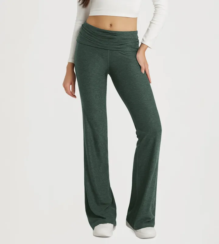 30" Stratum Foldover Yoga Pants sold by Ododos