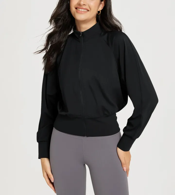 Full Zip Cloud Feeling Workout Yoga Jacket sold by Ododos