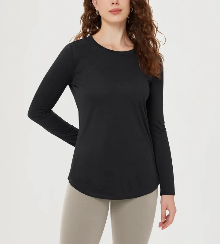 ODODOS Women's Graphene Ultralight Side Slit Long Sleeves sold by Ododos