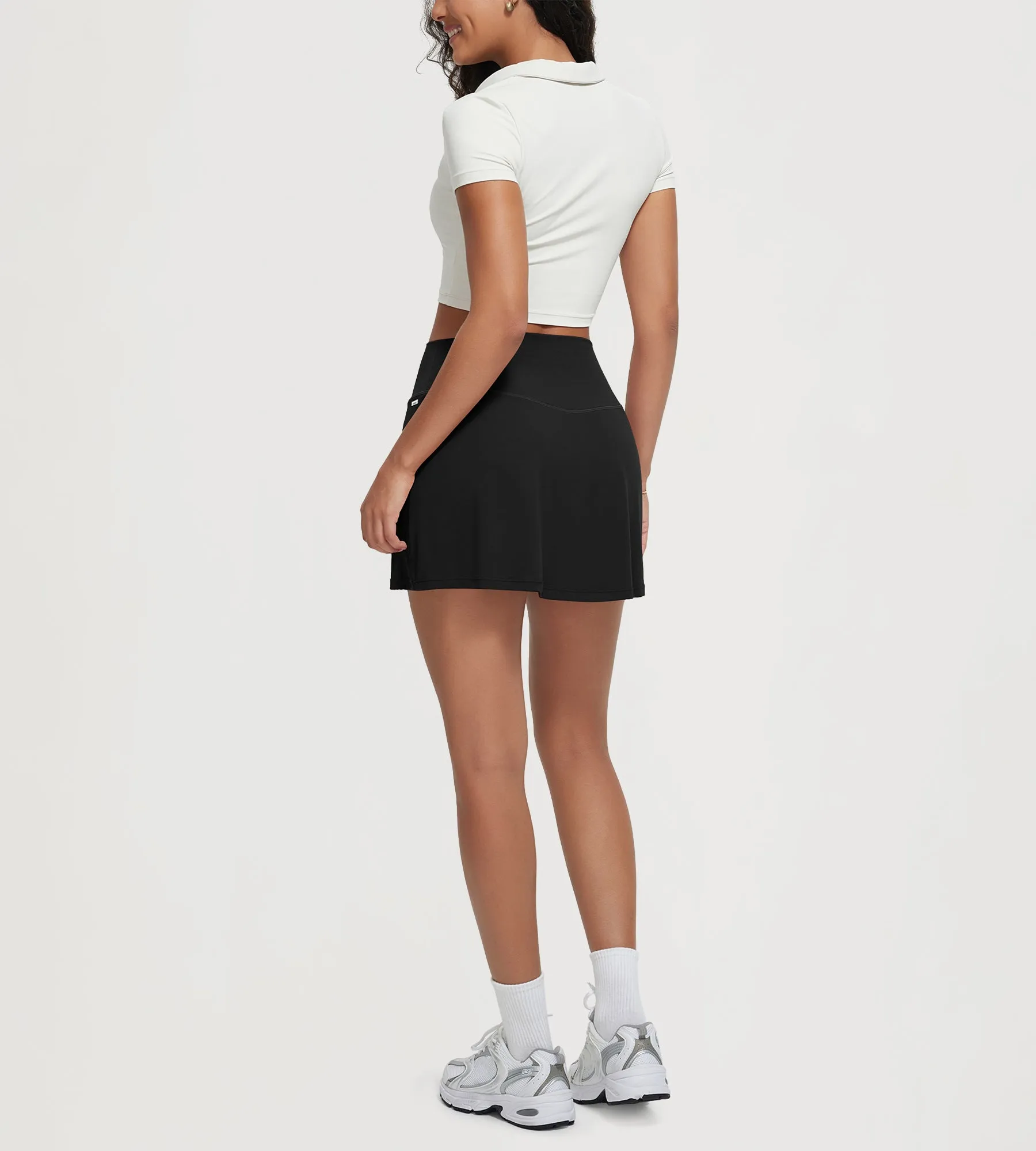 ODODOS High Waist Tennis Skirts with Pockets sold by Ododos product image thumbnail 4