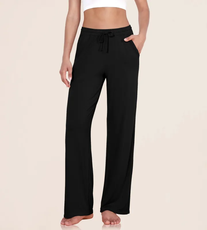 30" Drawstring Lightweight Loose Comfy Lounge Pants with Pockets sold by Ododos