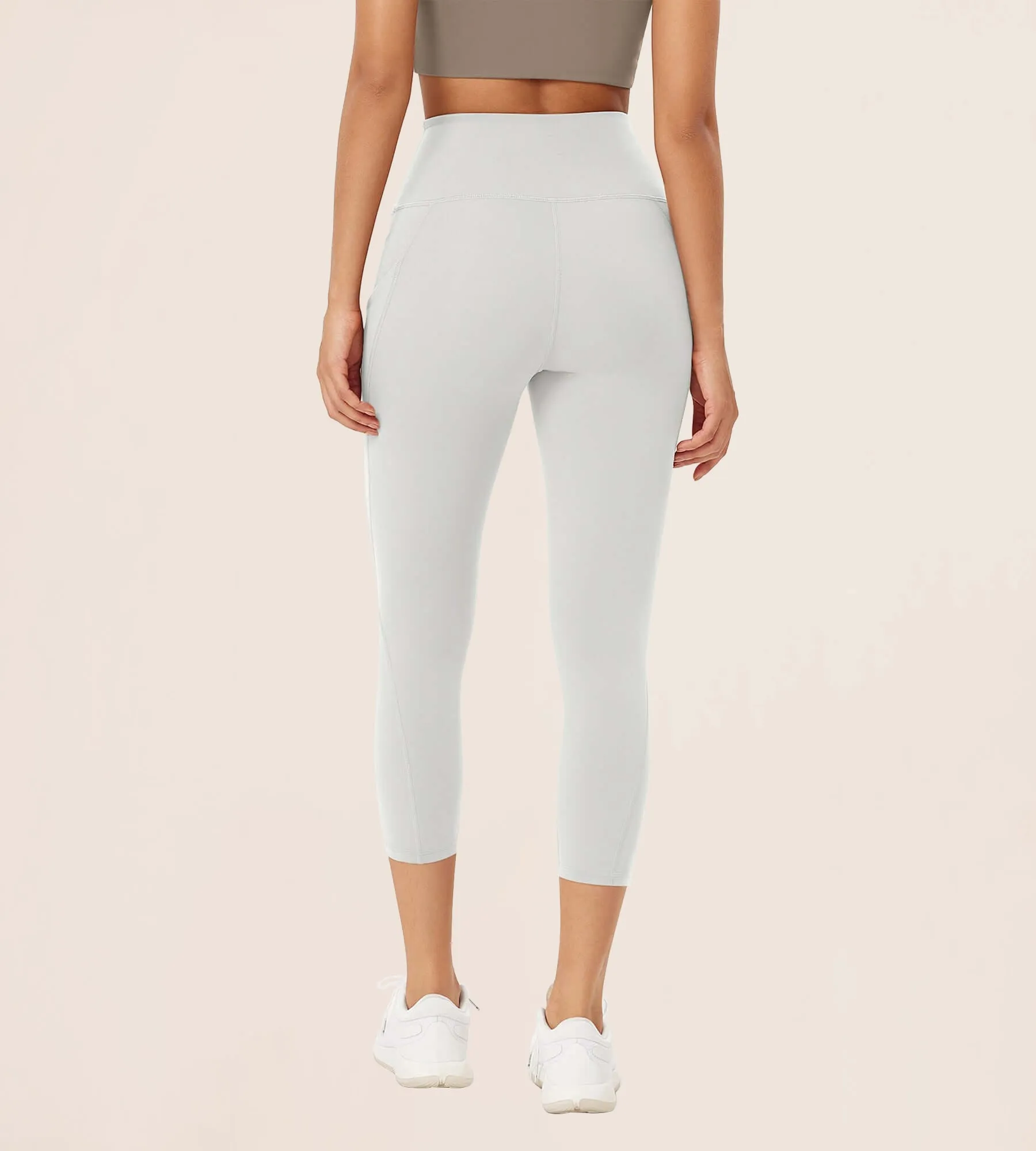 23” High Waisted Tummy Control Through Athletic Yoga Leggings with Pockets sold by Ododos product image thumbnail 2