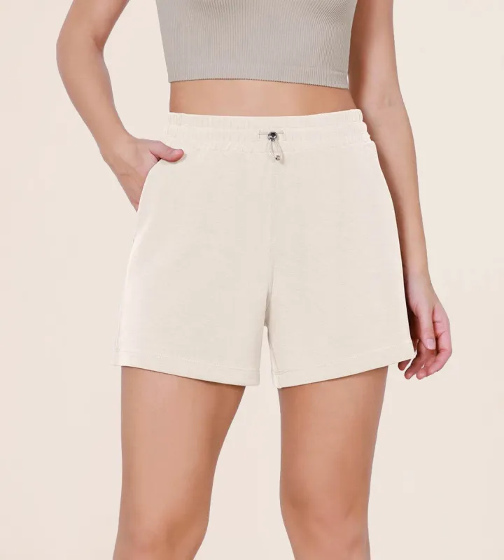 Modal Soft Adjustable Shockcord Relaxed Shorts sold by Ododos