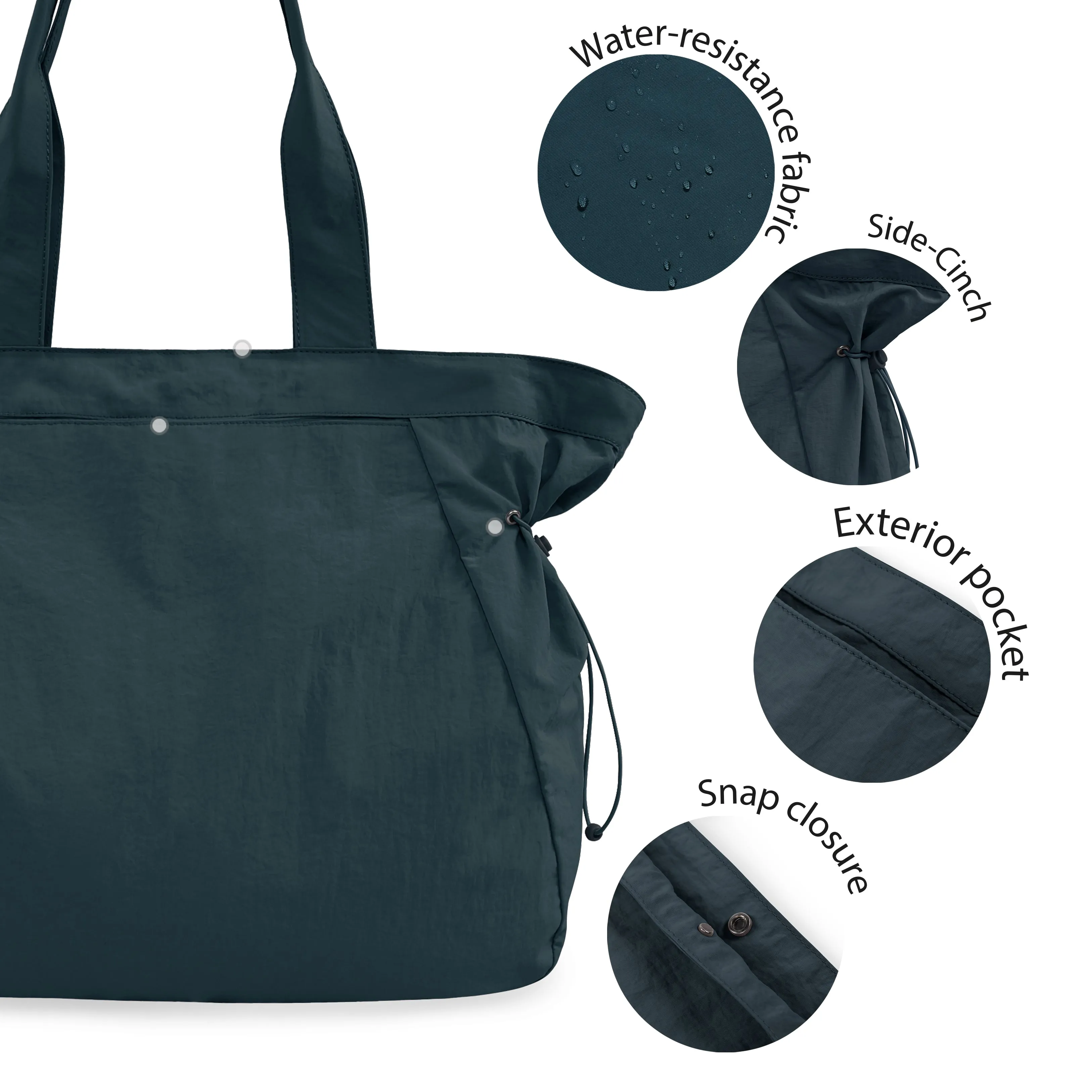 18L Side-Cinch Shopper Tote Bags sold by Ododos product image thumbnail 4