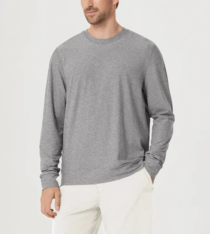 odSTRATUM Men's Crewneck Shirt with Side Zip Pocket sold by Ododos