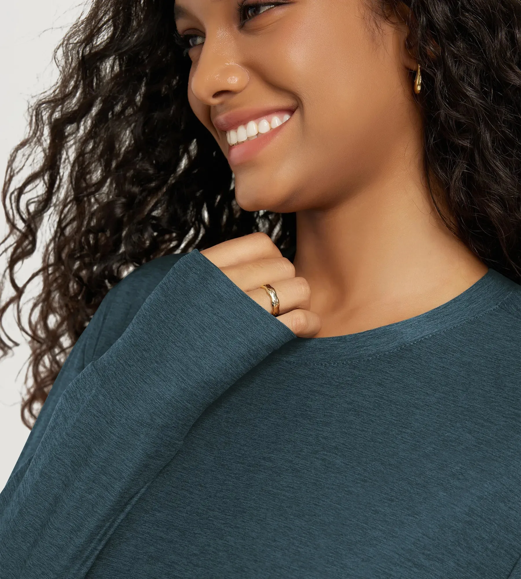 odSTRATUM Long Sleeve Crewneck Tee sold by Ododos product image thumbnail 5