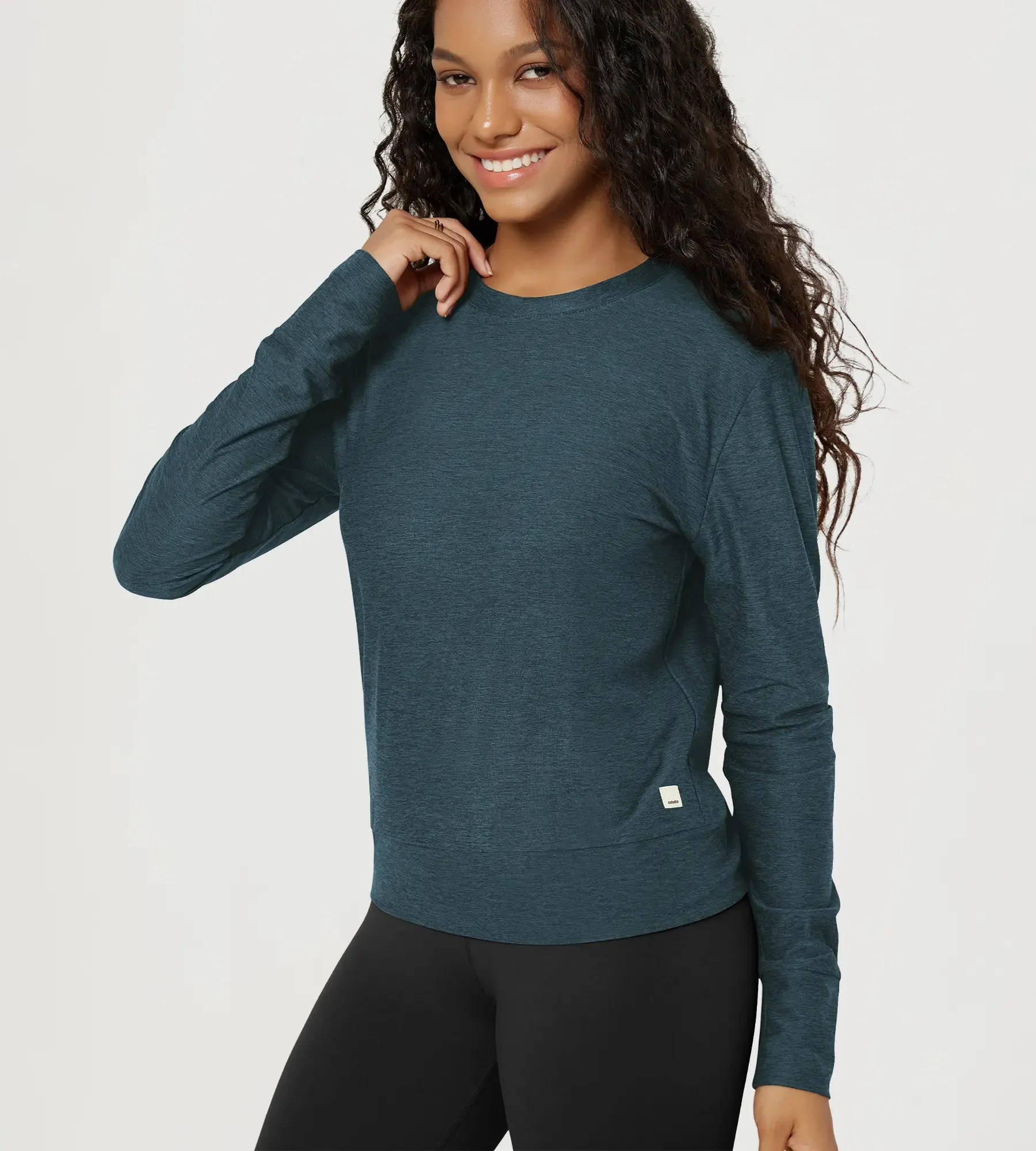 odSTRATUM Long Sleeve Crewneck Tee sold by Ododos