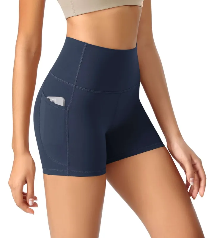 ODCLOUD 4" High Waist Lounge Yoga Shorts sold by Ododos
