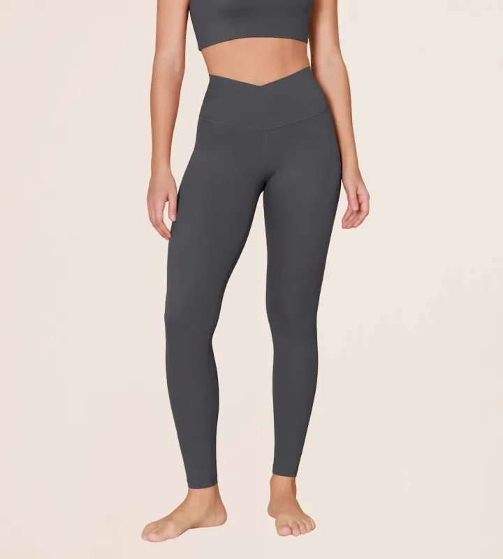 ODCLOUD 28" Crossover Leggings with Back Pocket sold by Ododos