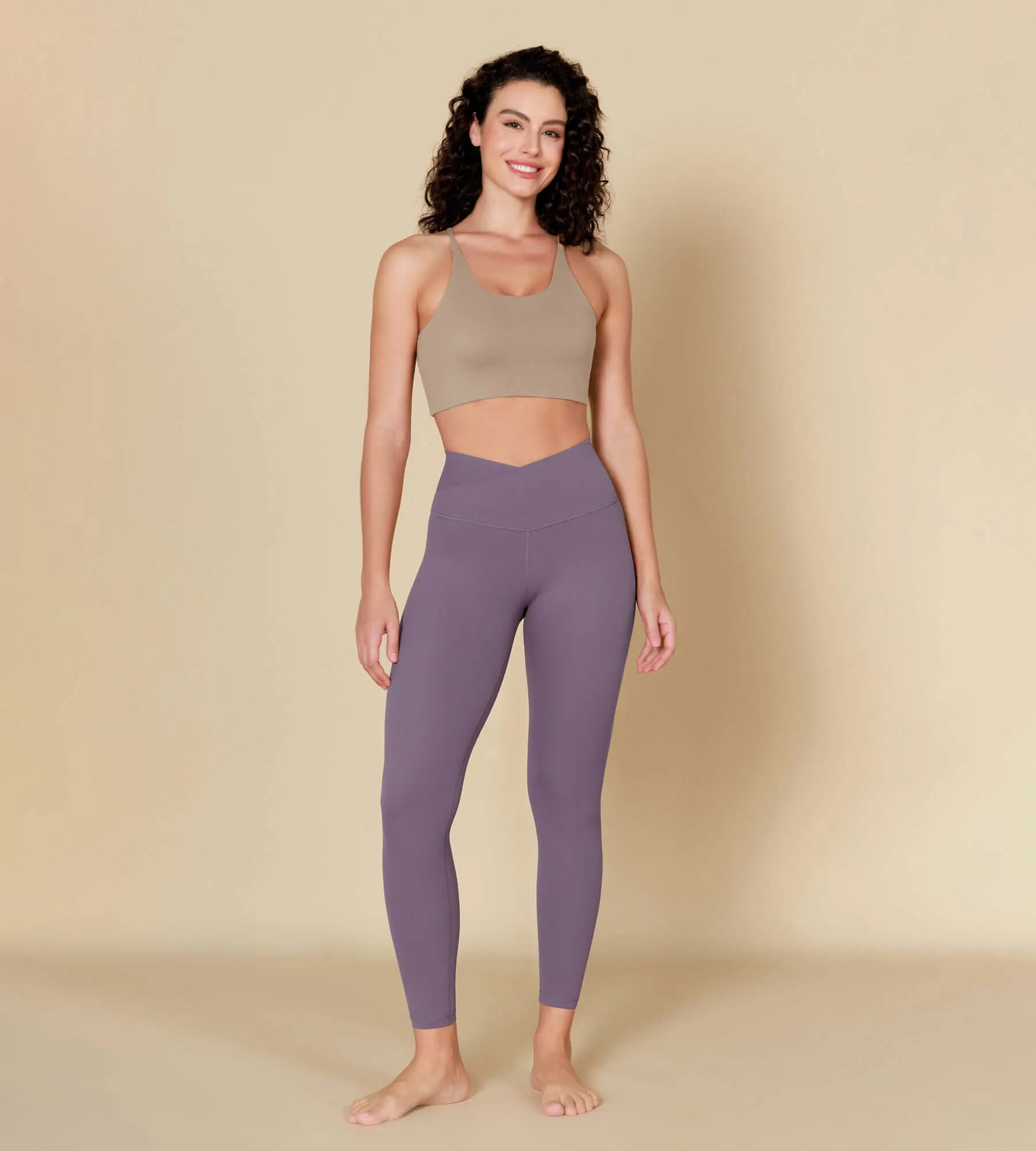 ODCLOUD 7/8 Crossover Leggings with Back Pocket sold by Ododos product image thumbnail 5