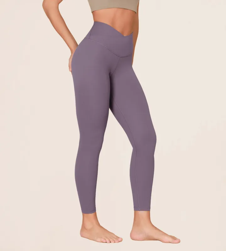 ODCLOUD 7/8 Crossover Leggings with Back Pocket sold by Ododos