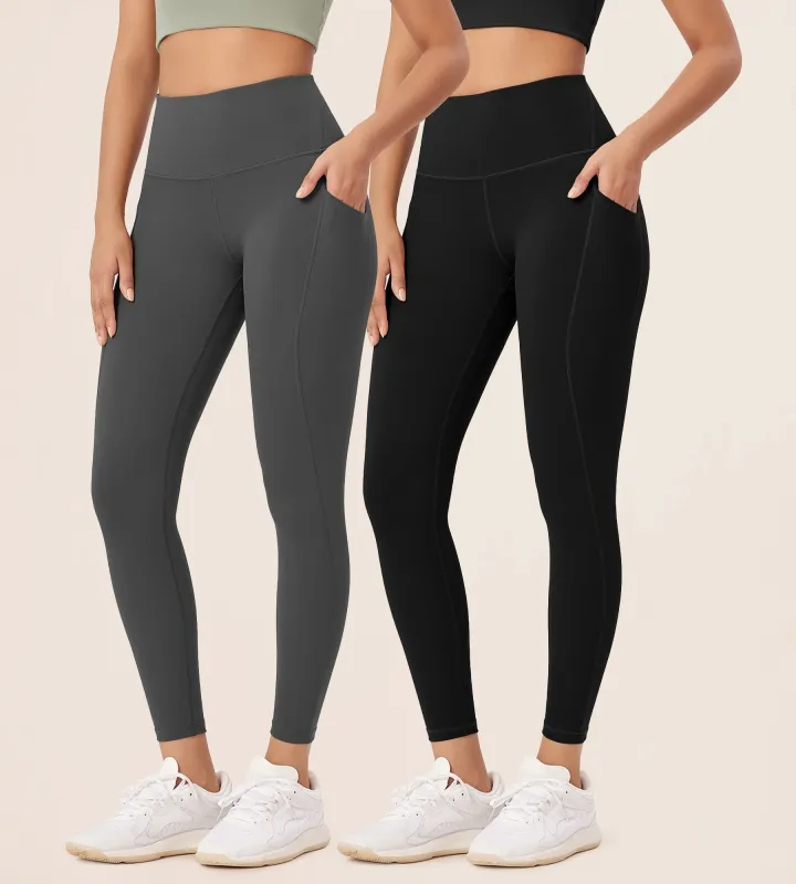 2-Pack 25” High Waist Workout Leggings with Pockets sold by Ododos