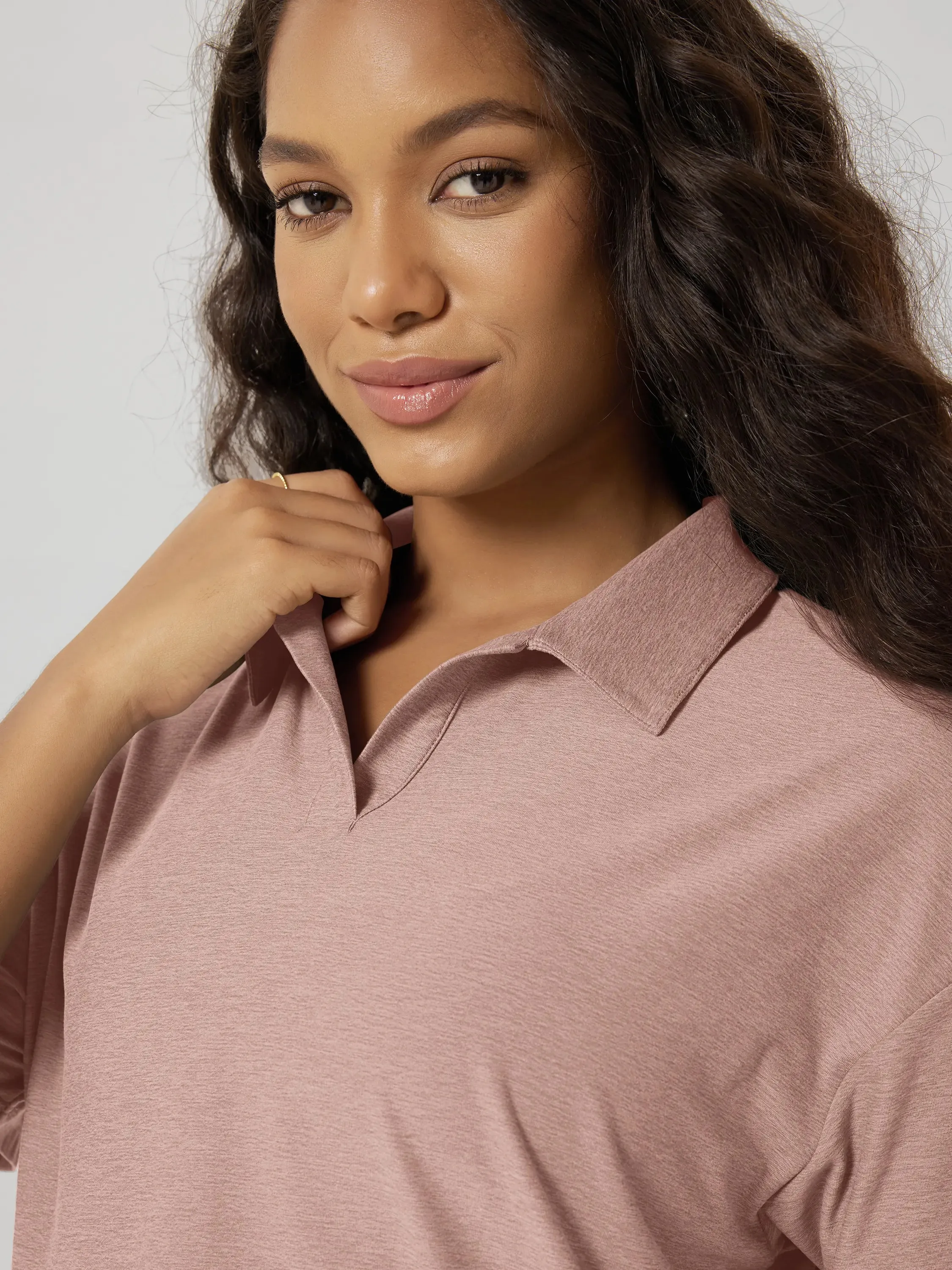 odSTRATUM Performance Crop Short Sleeve Polo sold by Ododos product image thumbnail 5