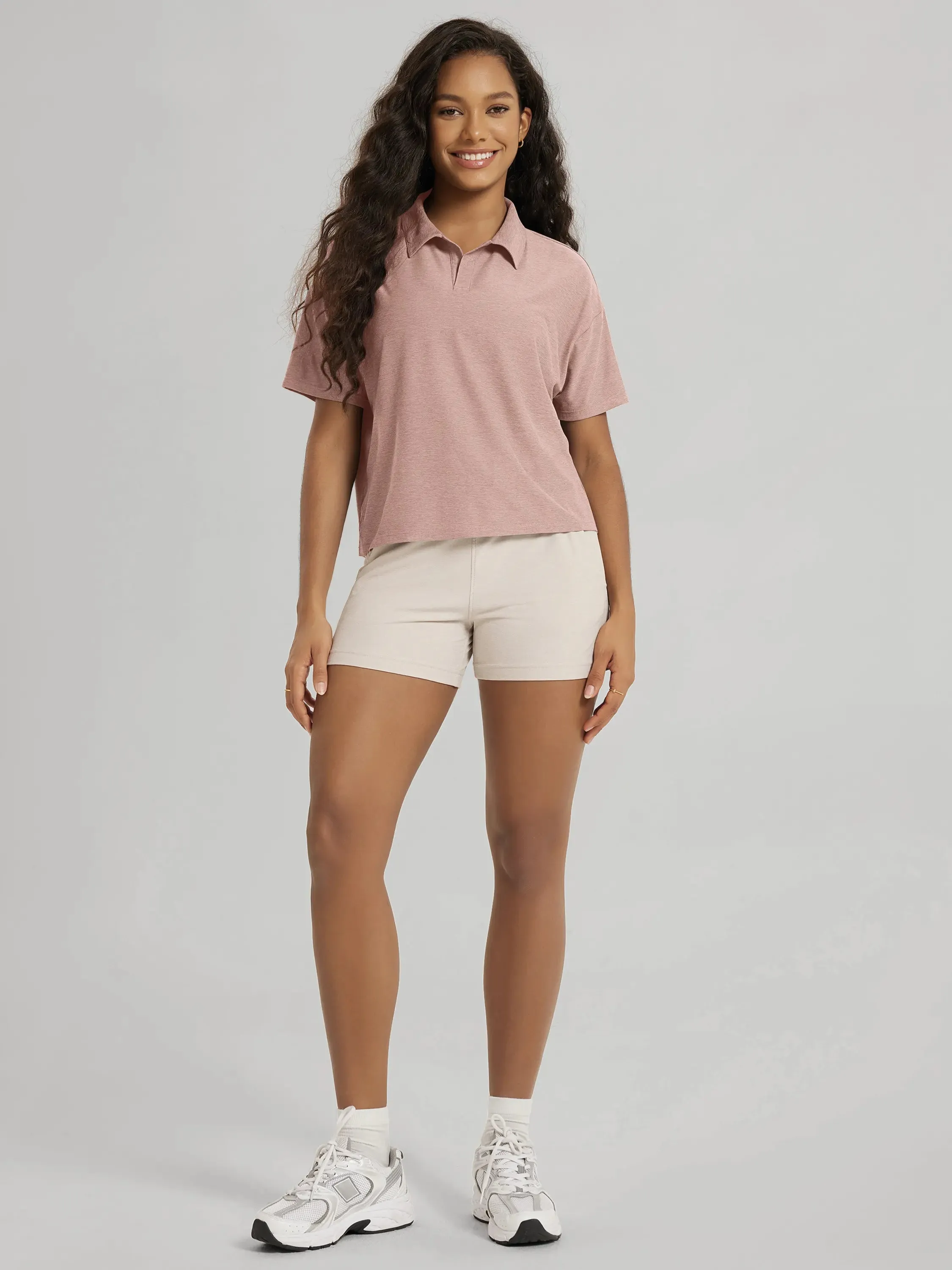 odSTRATUM Performance Crop Short Sleeve Polo sold by Ododos product image thumbnail 2